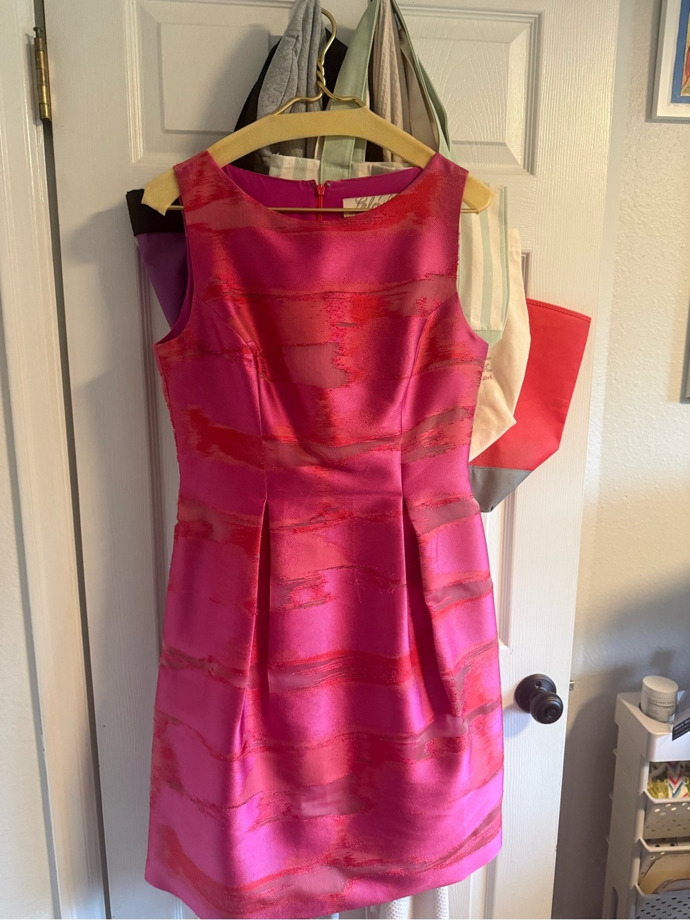 Fuchsia Pink Party Dress